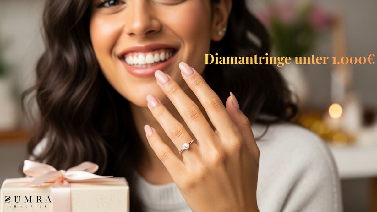 Diamantringe unter 1.000 Euro – Stilvoll, hochwertig & bezahlbar