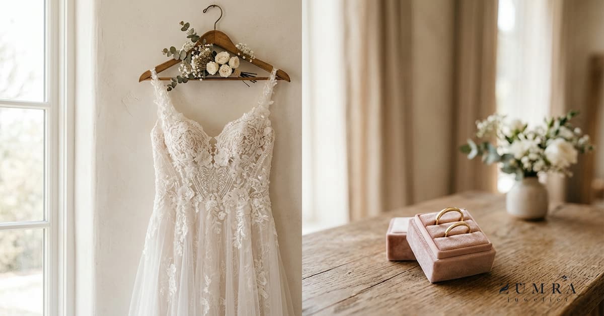 Welcher Trauring passt zu meinem Brautkleid